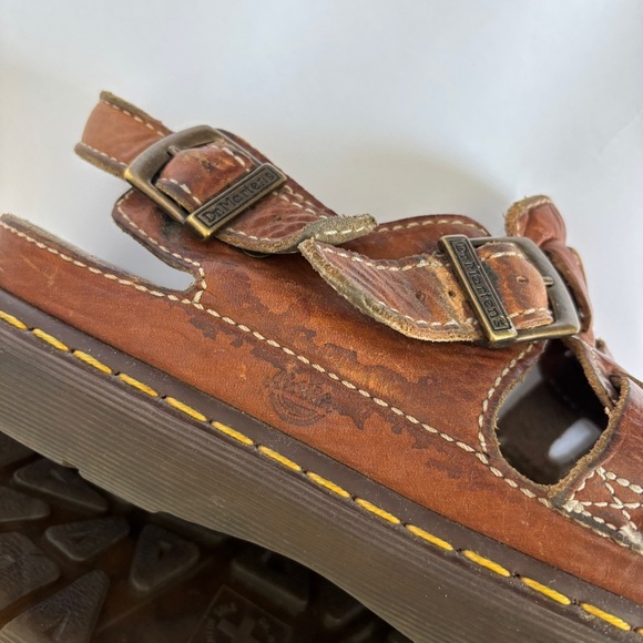 Dr. Martens Mens vintage 8092 Brown Leather chunky Y2K Fisherman Sandals size 13 main image 8